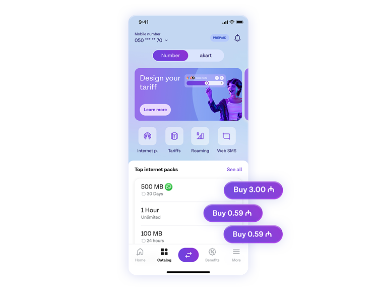 User-friendly and inspiring interface